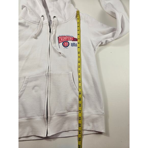 MLB Chicago cubs Medium full zip hoodie 2016 champions world series collectors # - Picture 7 of 7